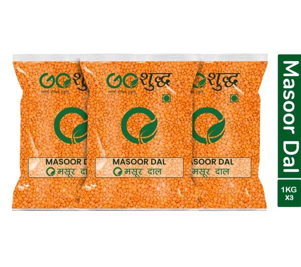 goshudh best quality masoor dal 1kg each pack of 3 red masoor 3000 g product images orvlyazufwq p591434886 0 202205182225