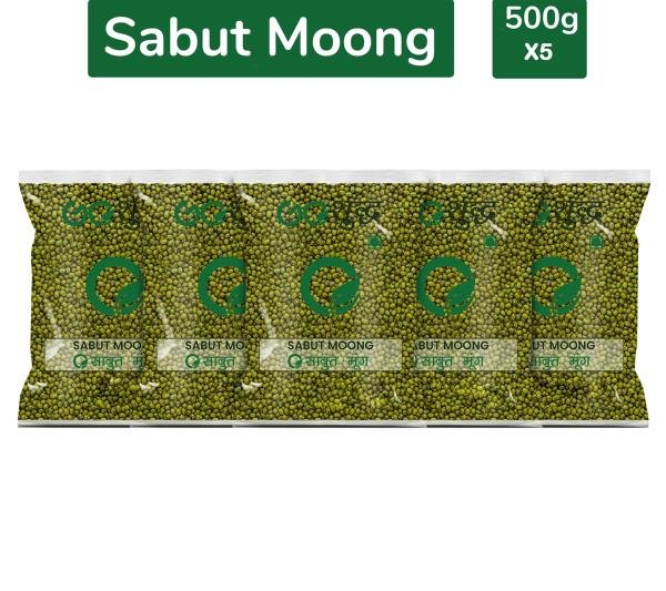 goshudh best quality sabut moong 500gm each pack of 5 green moong whole 2500 g product images orvwnxraocz p591434901 0 202205182225