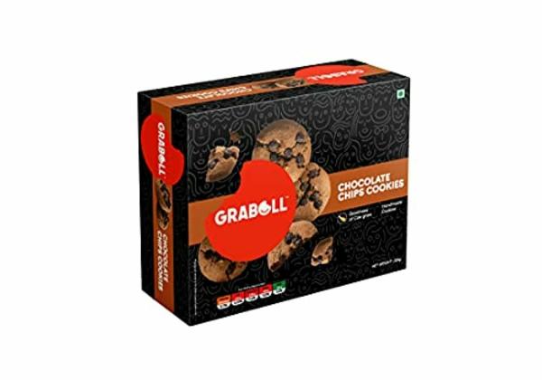 graboll handmade cookies chocolate chip gourmet with goodness of cow ghee 200 gram each pack of 5 product images orvhc5cv9dc p591958259 0 202206061236