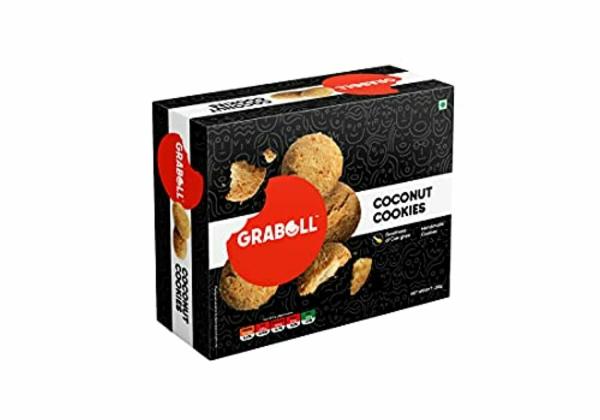 graboll handmade cookies coconut gourmet with goodness of cow ghee 200 gram each pack of 5 product images orvec8tc4vd p591958198 0 202206061234