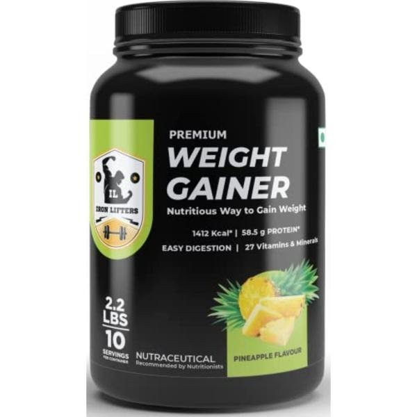 grolet weight gainer nutritional supplement powder pineapple for mass gain 998 g product images orvyzpyywoo p593936204 0 202209220704