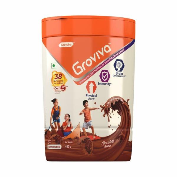 groviva wholesome child nutrition for growth development 400g jar chocolate product images orvtnrrwcok p596928215 0 202301041711