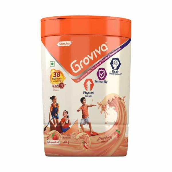 groviva wholesome child nutrition for growth development 400g jar strawberry product images orvyaqfg5yz p596918960 0 202301041115