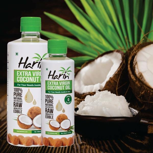 harin cold pressed natural virgin coconut oil for dietary skin hair use as cooking oil skin moisturizer hair conditioner 500 ml product images orvwvrsc5w3 p598764879 0 202302250729