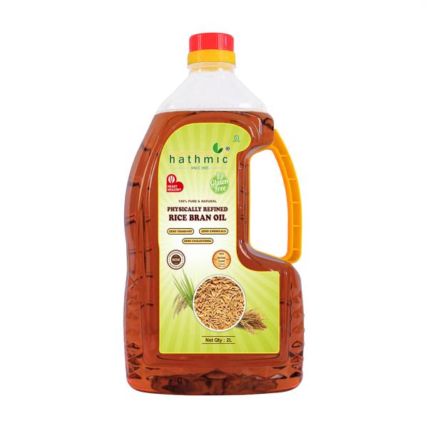 hathmic 100 pure physically refined rice bran oil 2l product images orvlhe7i9n1 p591248298 0 202205080655