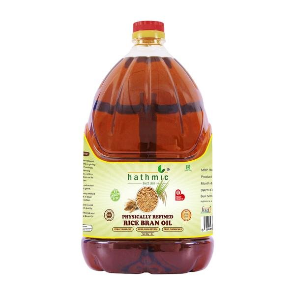 hathmic 100 pure physically refined rice bran oil 5l product images orviwazkjom p591248299 0 202205080655