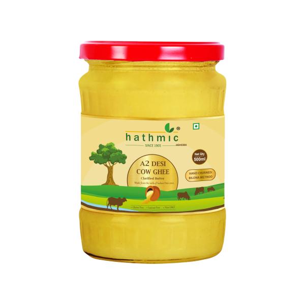 hathmic a2 ghee hand churned 500ml product images orv5zc5reqg p595046554 0 202211041805