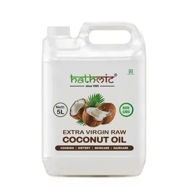 hathmic raw extra virgin cold pressed coconut oil 5l product images orvpxs9fqyc p591646336 0 202205280052