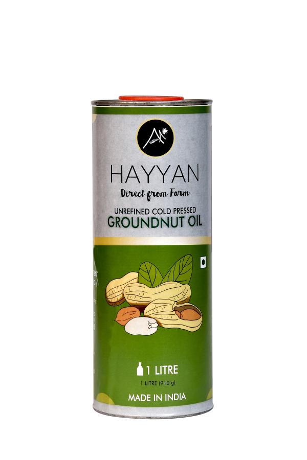 hayyan cold pressed unrefined groundnut peanut oil chekku ghani 1 litre glass product images orvegtqh6nq p591677943 0 202206021001