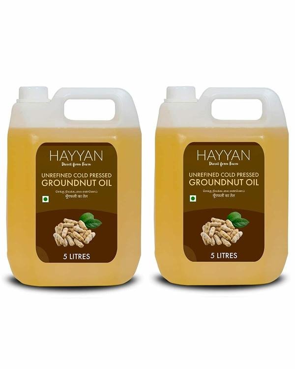 hayyan cold pressed unrefined groundnut peanut oil chekku ghani 10 litres 5 5 product images orvuqfj9ahn p591709840 0 202205291913