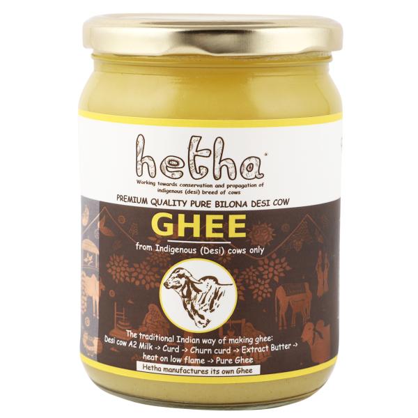 hetha organics desi cow bilona a2 cultured ghee made in brass utensil peetal kadhai single origin made at hetha farm the traditional way 500ml product images orv5ydungnx p591715048 0 202205292310