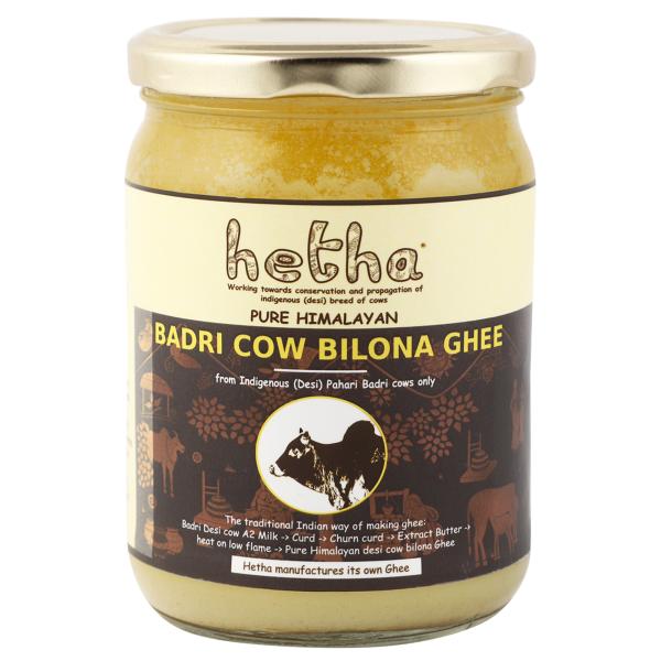 hetha organics himalayan pahadi badri desi cow bilona a2 cultured ghee made in brass utensil peetal kadhai single origin 500ml product images orvlqdmrz21 p591819024 0 202206020213