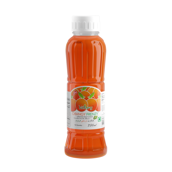 Hitkary Orange Frenzy Sharbat 750ml