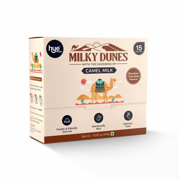 hye foods milky dunes camel milk powder bourbon chocolate 30g x 15 sachets 450gms product images orvjc9n9pxo p593519198 0 202208280841