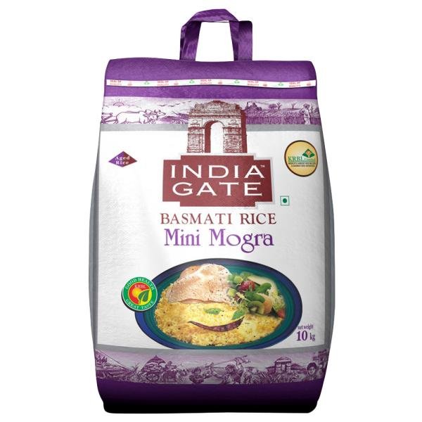 india gate mini mogra basmati rice 10 kg product images o490507959 p490507959 0 202209221800