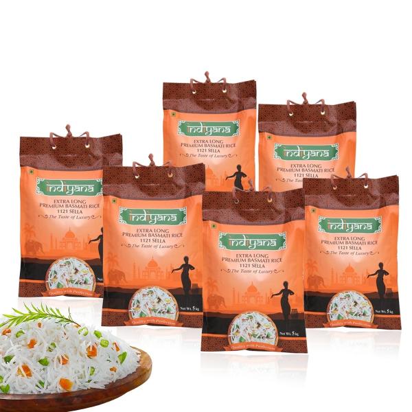 indiyana combo of xxl long grain premium sella basmati rice low gi ideal for diabetics 30 kg product images orvcjvdxnqq p595005179 0 202211031701