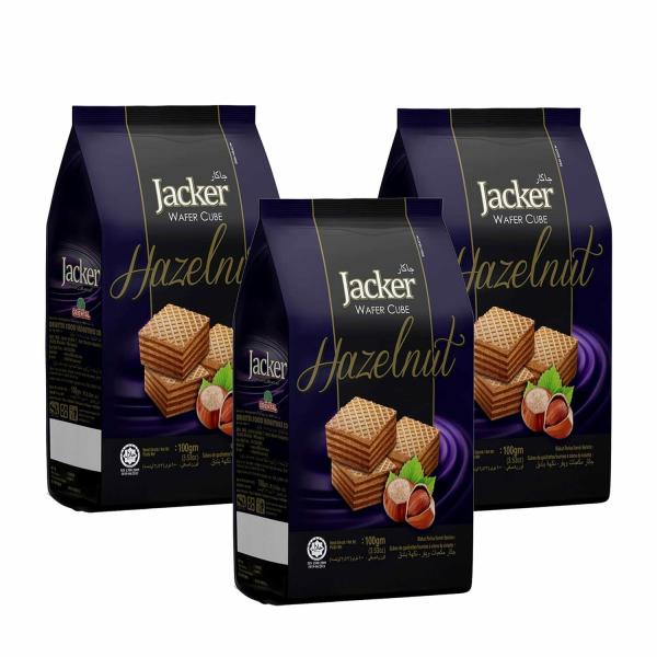 jacker hazelnut wafer cube 100g smooth hazelnut crunchy layered wafers pack of 3 product images orv7ys5xovc p596505194 0 202212201428