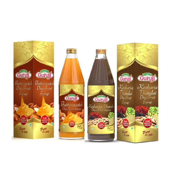 jai guruji butterscotch syrup and kesharia thandai syrup product images orvvcgdt3r8 p598945074 0 202303011258