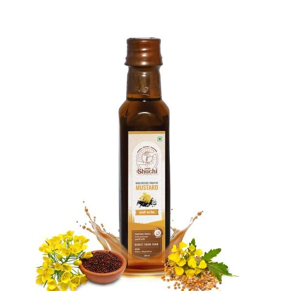 janki s shuchi cold pressed mustard oil in wooden ghani chekku unprocessed mustard oil 250ml product images orvi1fies5q p593810549 0 202209161313