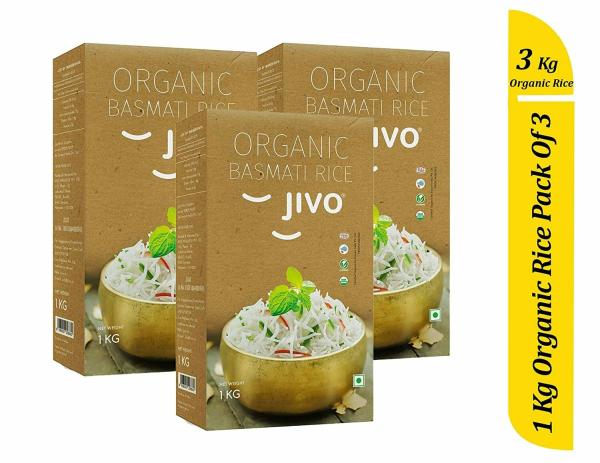 jivo organic long grain basmati rice certified by ecocert india 1 kg pack of 3 product images orvfifbx0gu p593454702 1 202208262059