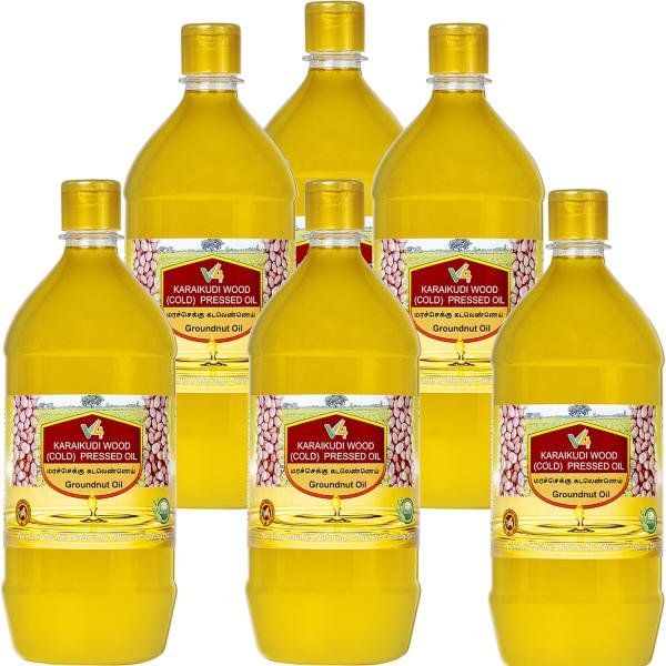 karaikudi wood cold pressed groundnut oil 6l marachekku kadalai ennai peanut oil ghani product images orvr1irdpfk p593947196 0 202209221415