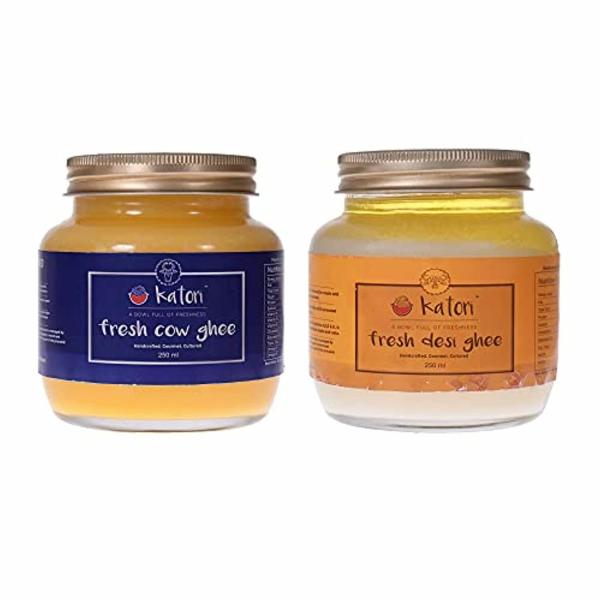 katori a2 cow ghee and deshi ghee 250 ml pack of 4 product images orvooql2eae p591978673 0 202206071831