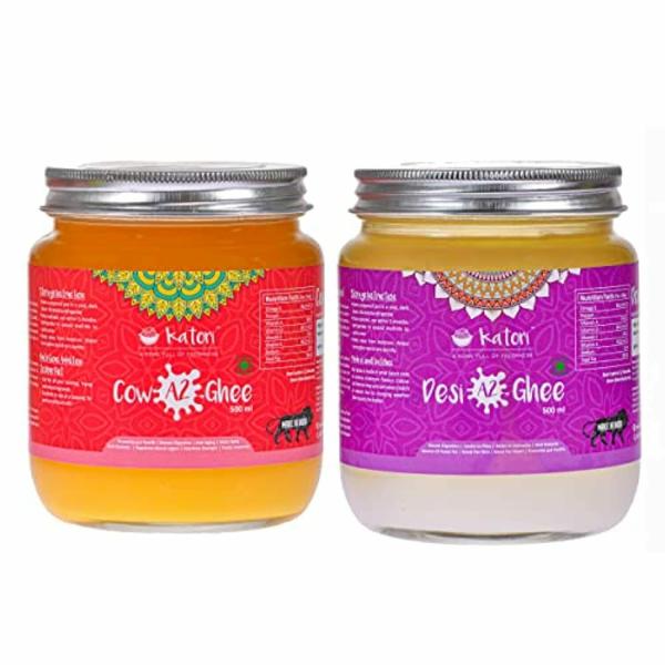 katori a2 cow ghee and deshi ghee 500 ml pack of 2 product images orvdgb7q7ob p591977536 0 202206071753