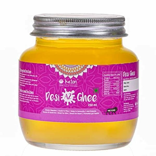 katori a2 deshi ghee traditional hand churned bilona method 250 ml product images orvtyixcgpe p591978607 0 202206071829