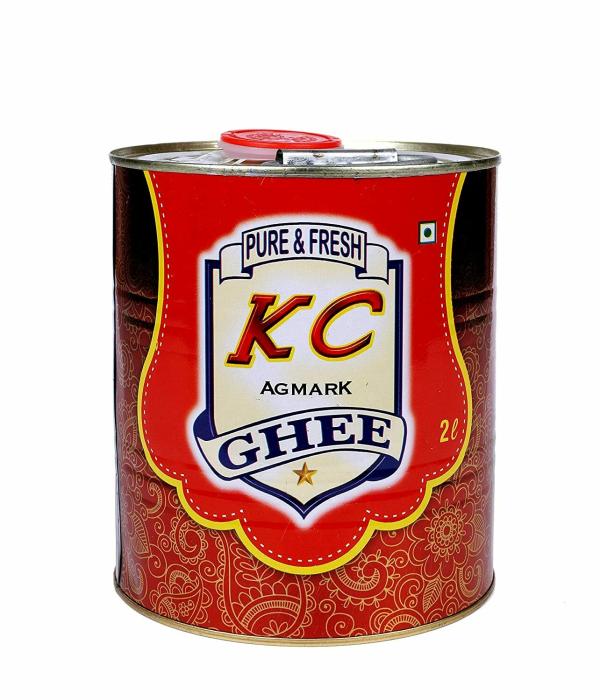 kc cow desi ghee 2 litre clarified butter danedar ghee 100 unadulterated pure lab tested pure fresh desi ghee improves bone health and digestion tin product images orvczzopoec p598677624 0 202302222023