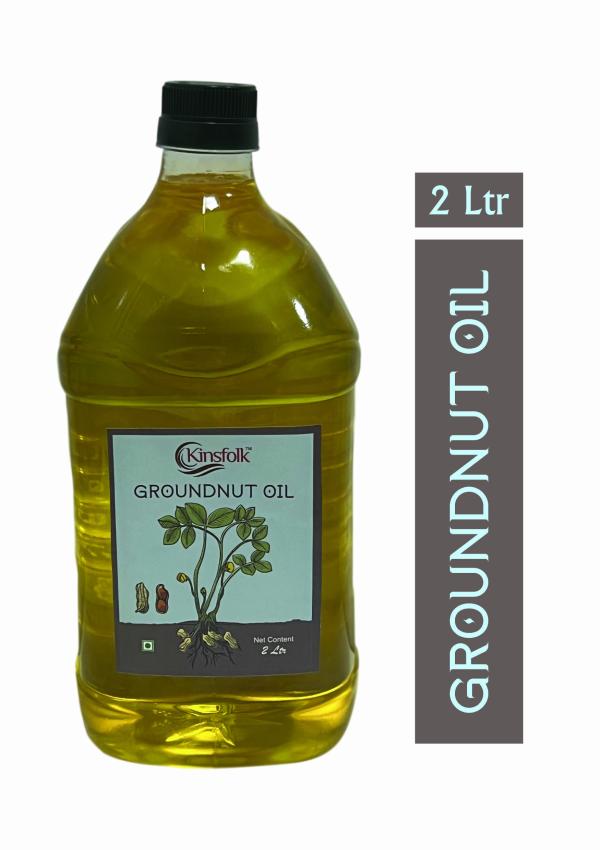 kinsfolk groundnut peanut oil cold pressed 2 ltr product images orvbcy6imtw p596493445 0 202212200246