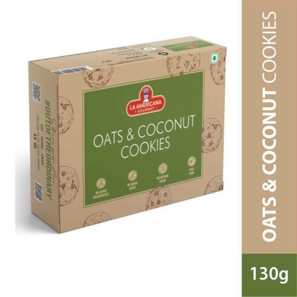 la americana oats coconut cookies pack of 1 gluten free cookies 130 grams product images orvwekllslh p591505458 0 202205220150