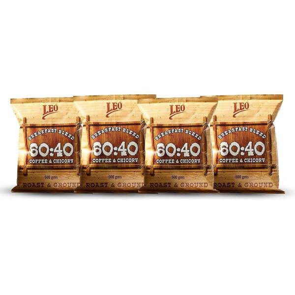 leo coffee breakfast blend filter coffee powder medium roast extra strong 500 g pack of 4 product images orvnb0iju14 p598158936 0 202302062111