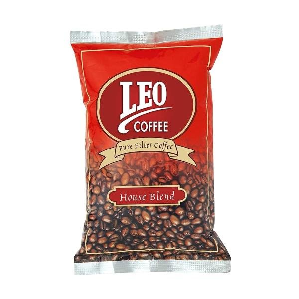 Leo Coffee House Blend Pure Filter Coffee Powder Medium Roast Mild and Aromatic – 250 g