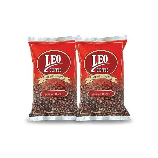 leo coffee house blend pure filter coffee powder medium roast mild and aromatic 500 g pack of 2 product images orv3duk2d0r p598159048 0 202302062115