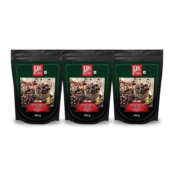 leo coffee special a plus special peaberry filter coffee powder medium roast pure arabica 250 g pack of 3 product images orv7zkhuz20 p598229460 0 202302081655