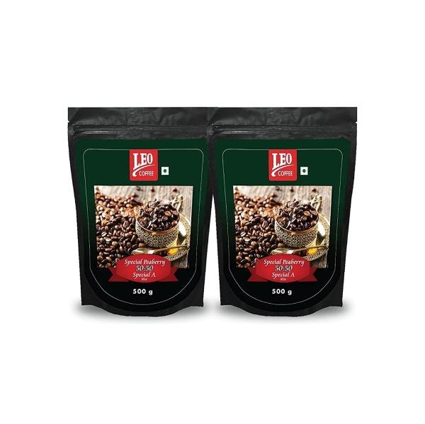 leo coffee special a plus special peaberry filter coffee powder medium roast pure arabica 500 g pack of 2 product images orvaehmaaij p598179592 0 202302071008