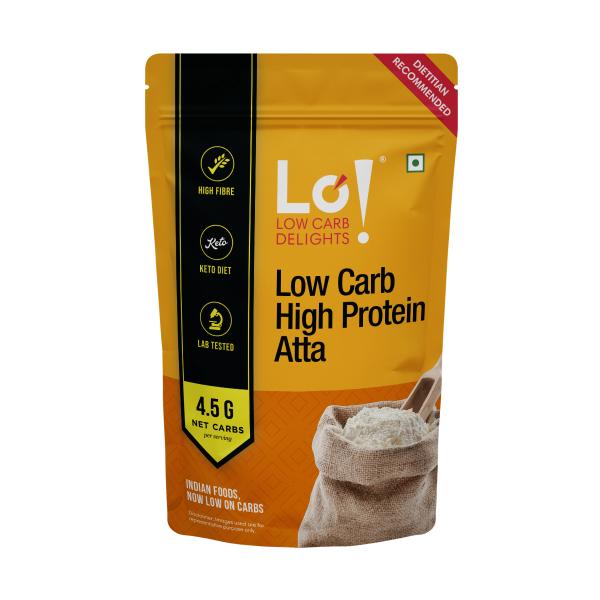 lo low carb delights high protein flour 8 gms of protein per roti low carb atta lab tested low carb flour for diet food 1 kg product images orvei1apnun p594367821 0 202210091617