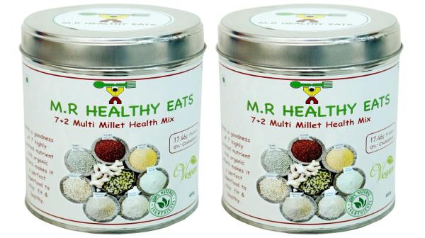 m r healthy eats 7 2 multi millet health mix flour pack of 2 400gms each product images orvcamfptli p594305232 0 202210062035