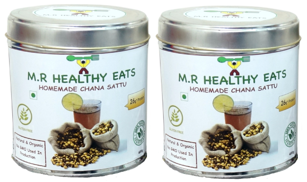 m r healthy eats organic chana sattu in eco friendly tins 400g each pack of 2 product images orvpyfb12ha p594304719 0 202210062019