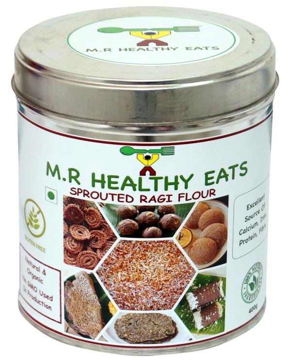 m r healthy eats organic homemade sprouted ragi flour in eco friendly tin 400g product images orv2q5qvsct p594304296 0 202210062006