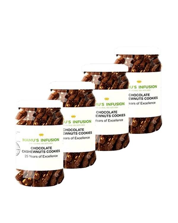 mamus infusion chocolate cashewnut cookies vegeterian 250 g pack of 4 product images orvcaldxxlv p596124377 0 202212070951