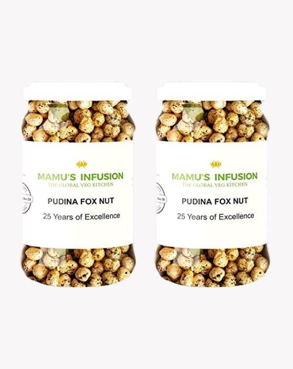 mamus infusion pudina mint foxnuts vegeterian 70 g pack of 2 product images orvgjwasibe p596124183 0 202212070946