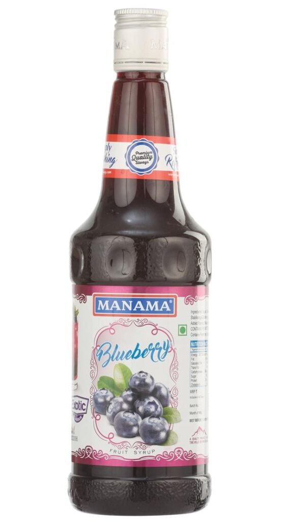 manama blueberry fruit syrup mixer for mocktails and cocktails 750ml bottle product images orvlwahy8p3 p597465781 0 202301101700