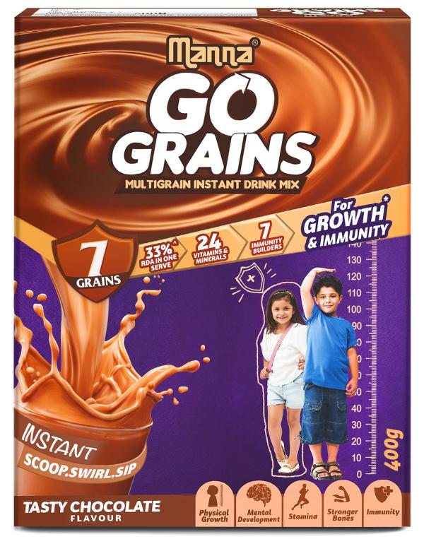 manna go grains chocolate multigrain health drink mix 400g product images orvcjyypyha p591297933 0 202205132301