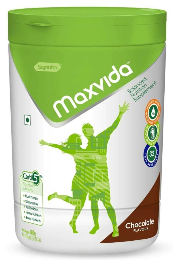 maxvida balanced nutrition supplement for adults bib chocolate flavored 400g product images orvobad4nib p598924559 0 202302282045