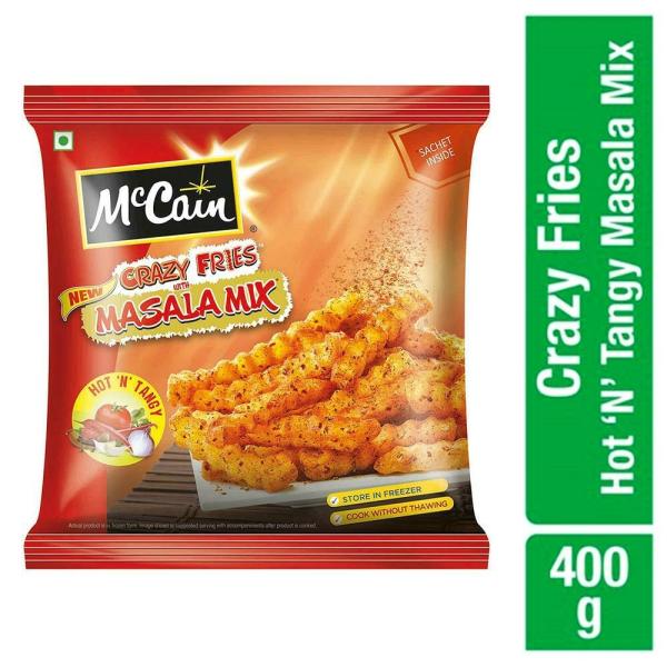 mccain crazy fries with masala mix hot n tangy 400 g product images o491432474 p590122317 0 202203150102