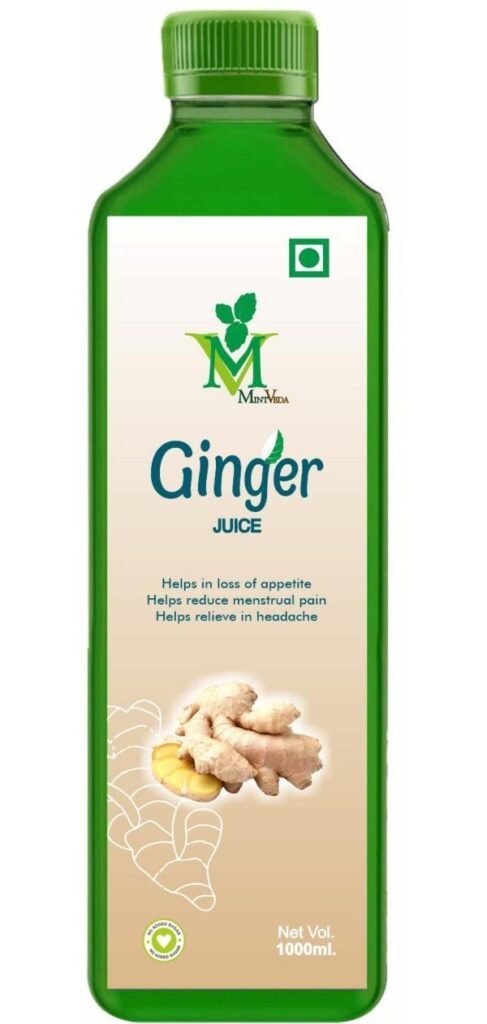 mintveda ginger sugar free juice 1 l product images orvgkyi4iuj p595432288 0 202211182105