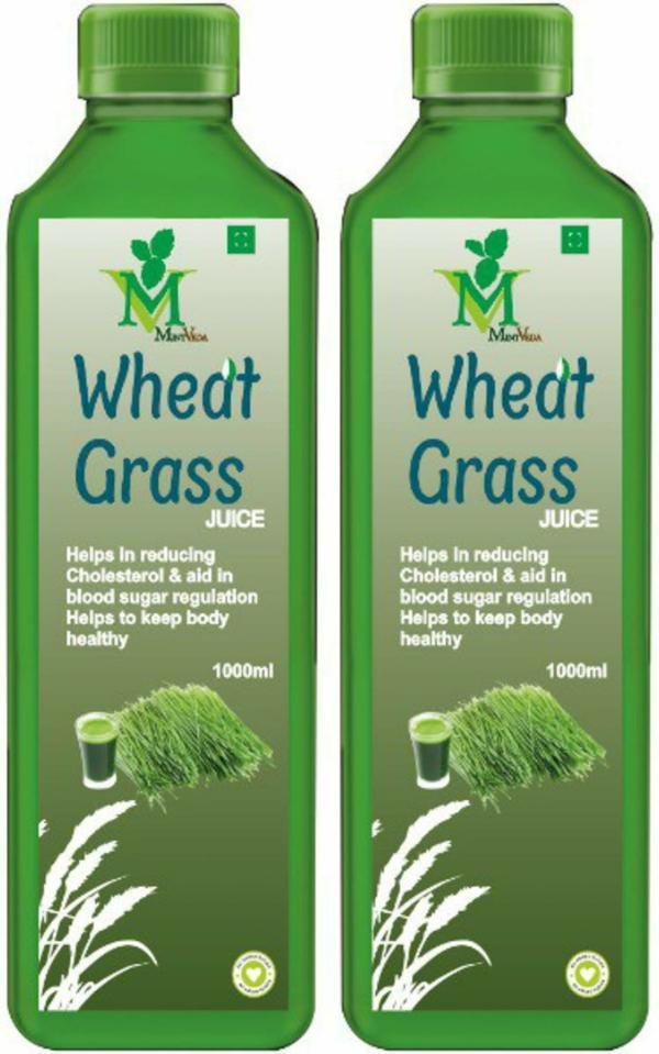 mintveda wheat grass juice 1 l each pack of 2 product images orvqzockbxt p595430993 0 202211182036