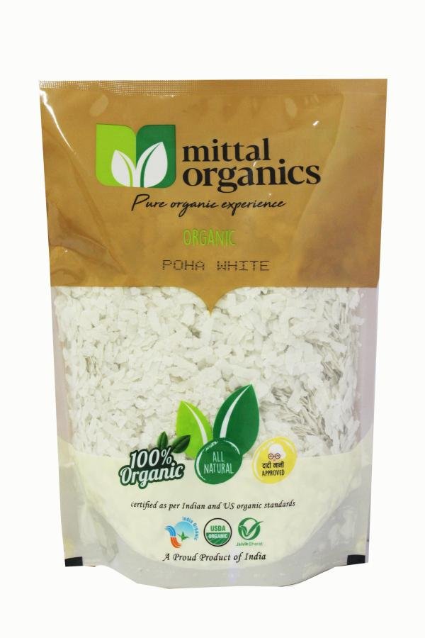 Mittal Organics – Organic Poha 2.5KG (500gm X 5)