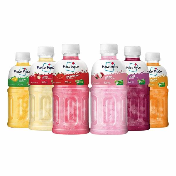 mogu mogu multi flavour mix fruit juice with 25 nata de coco 300ml pack of 6 product images orv1kylpjxm p597585481 0 202301161100